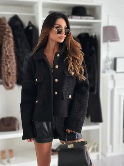 Fashionable Woolen Coat