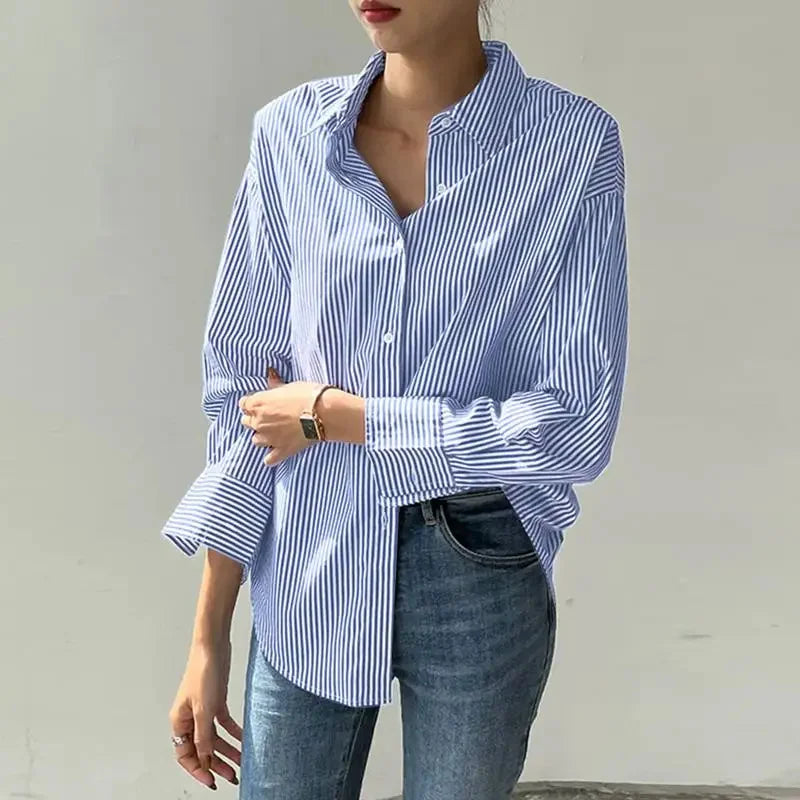 Blue Stripes Casual Shirt