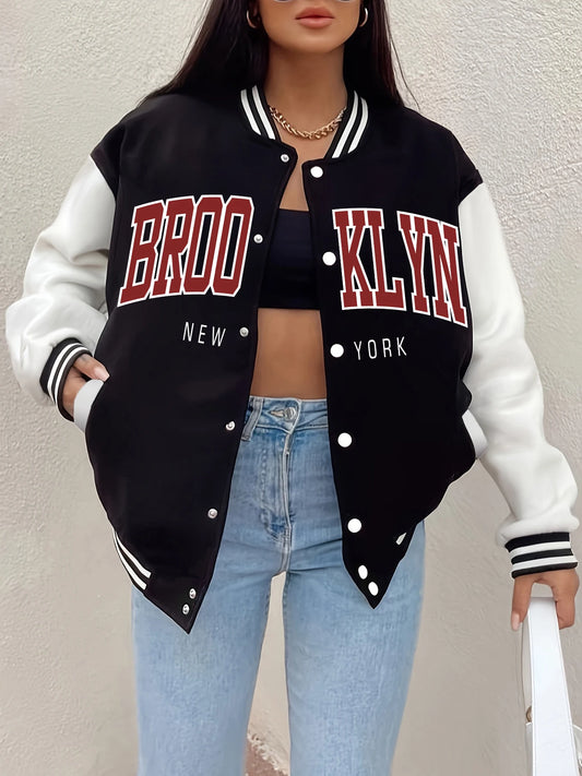 Brooklyn New York Baseball Jersey Jacket